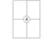 Etiket 105x148mm Wit 100 Vel 400 Etiketten