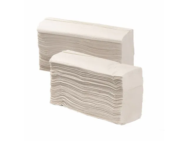 Vouwhanddoeken Papier 2-laags Z -vouw Rec doos 2250st