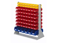 Stellingwand Hxbxd 1100X1000X430Mm Dubbelzijdig 140Bakken