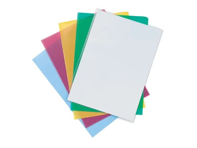 L-map A4 Transparant PP Glashelder 160 Micron Pak 10 Stuks