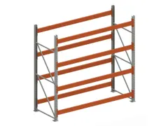 Breedvakstelling Basisveld 2700x2700x1100mm 4 Open Etages 2400kg