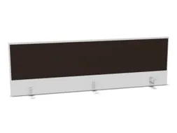 opzetpaneel,v. bureau,aanbouw achter,B 1800mm,Bl-wit,BN2036-bruin