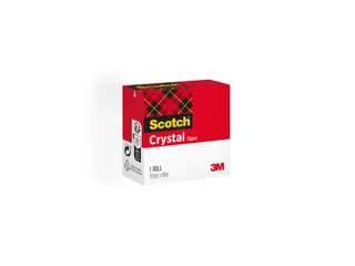 Plakband Scotch 600 19Mmx66M Crystal Clear - 3