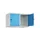 opzetkast,v. locker,2vak.,vak B 400mm,HxBxD 500x800x500mm,draaigrendel