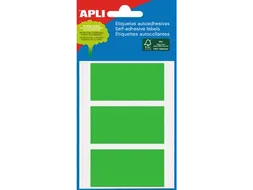 Apli Gekleurde Etiketten 34x67mm Groen