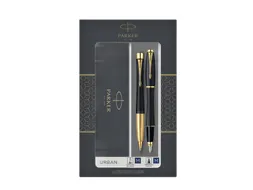 Balpen en vulpen Parker Urban Muted Black GT Finish