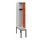 locker met bank,HxBxD 1950x300x815mm,1vak,vak B 300mm,draaigrendel