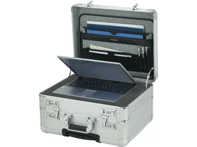 Attaché-case trolley Alumaxx challenger aluminium argent
