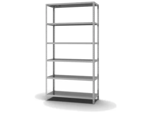 magazijnstelling,grondveld,HxBxD 2500x1300x500mm,vaklast 350kg