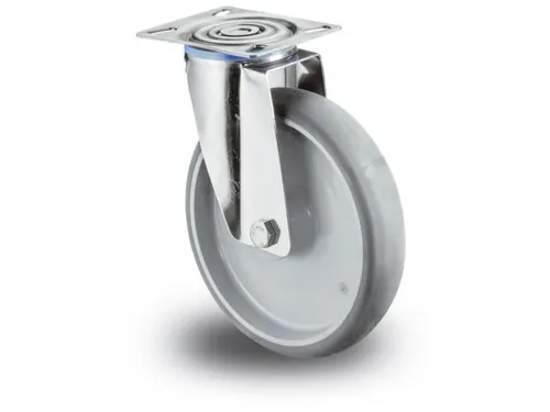 Zwenkwiel 140kg Thermopl. Banden Kunststof Velg 150x 40mm