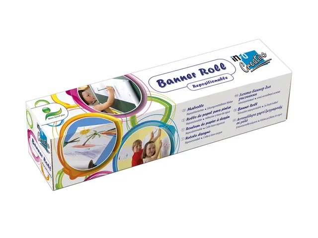 Tekenrol Info Notes 30cmx12,2m blanko per rol in bedrukte doos