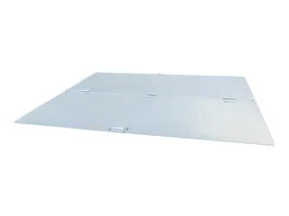 2-dlg. klapdeksel,staal,v. Gaasbox,BxD 1500x1200mm,verzinkt - 2