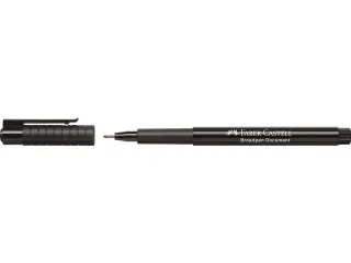 fineliner Faber Castell Broadpen 1554 zwart 0.8mm - 4