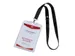 Avery 4834 Badgehouder lanyard set 105x148mm 10 stuks+12 kaarten