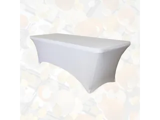 Tafelrok BRASQ 183x76x74cm wit - 5