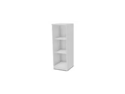 kantoorstelling,HxBxD 1155x400x445mm,Bl-wit
