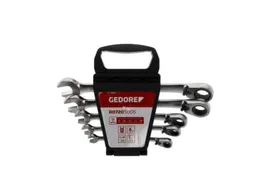 GEDORE R07205005 Combinatie ratel steeksleutelset SW8-19mm 5stuks