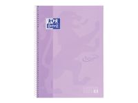 Notitieboek Touch Europeanbook A4+ lijn 80v Pastel Paars