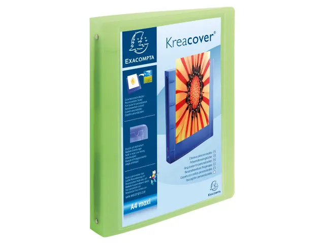 Exacompta Personaliseerbare Ringmap Kreacover A4+ Pp 4r Assorti