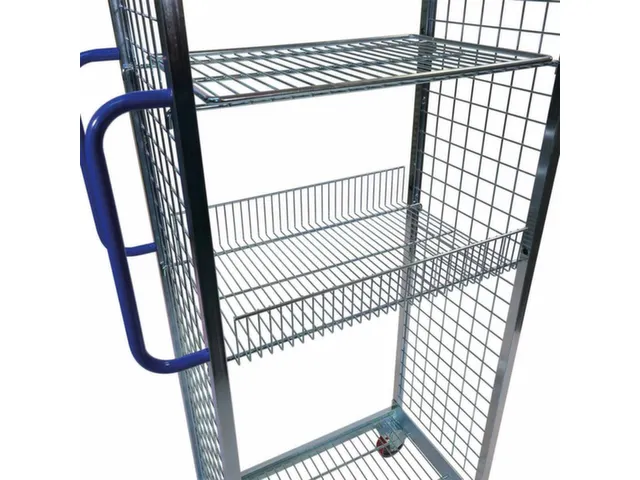 Verzamelwagen,Draagverm. 150Kg,1Etage(S),Draadgaasbodem,Verz.