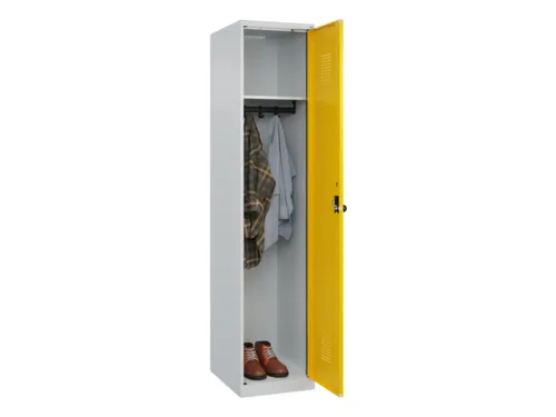locker,HxBxD 1850x400x500mm,1vak,vak B 400mm,draaigrendel