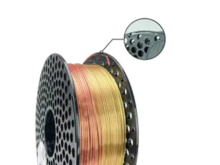 Azurefilm PLA Silk 3D filament 1,75mm Rainbow Harmony 1kg - 2