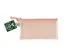 Pochette à fermeture éclair Foldersys EVA 120x220mm orange pastel