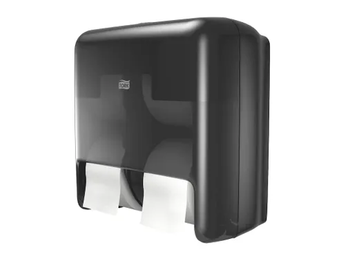 Tork OptiServe Hulsloos 4-rol Toiletpapier Dispenser Zwart