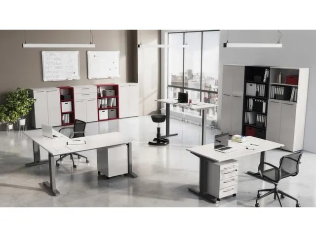 dossierkast,HxBxD 1200x800x400mm,3xhouten vloer,3ordnerhoogte