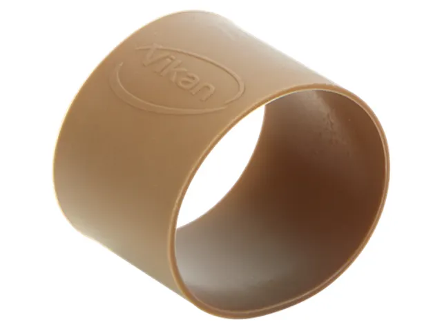 Hygiene rubber band, bruin 40mm, secundaire kleurcodering