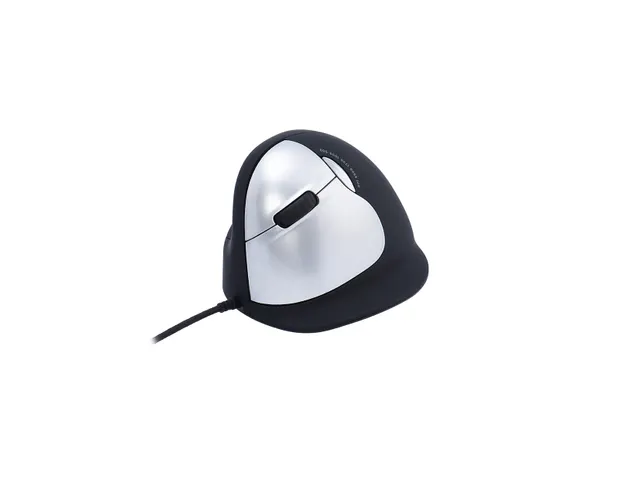 Ergonomische muis R-Go HE Break medium/Large Links bedraad Zwart