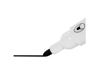 Whiteboardmarker Nobo Glide rond zwart 2mm - 5