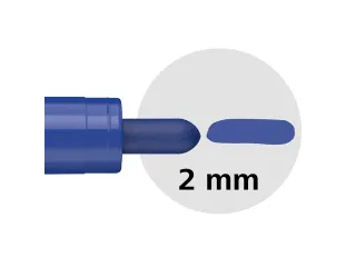Acrylmarker Schneider Paint-It 310 2mm blauw - 6