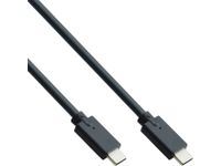 Kabel inLine USB-C 3.2 GEN.2 M/M 2 meter zwart