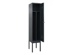 locker voor scheiding van kleding,HxBxD 2120x400x500mm,1vak