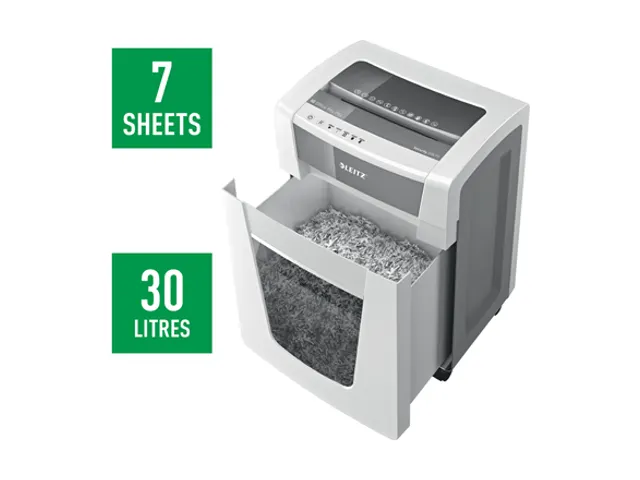 Leitz IQ Office Pro Papiervernietiger P-5+ Snippers 2x5mm