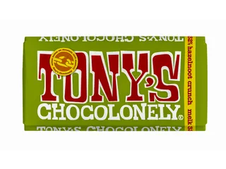 Chocolade Tony's Chocolonely Melk hazelnoot crunch 180gr - 2