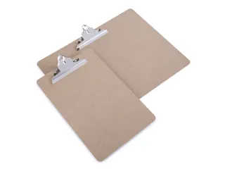 klembord A4+ hardboard bruin - 2