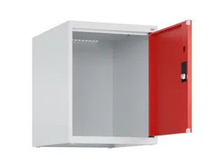 opzetkast,v. locker,1vak.,vak B 400mm,HxBxD 500x400x500mm,vleugeldeur - 2