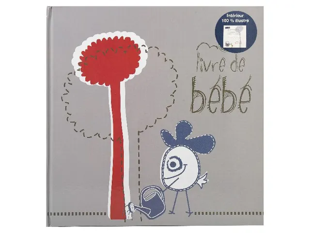 Fotoalb Geboorte 25x25cm 80bl grijs