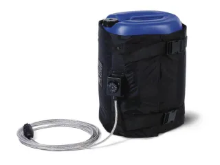 verwarmingsmantel,v. 30l vat,buiten nylon,zwart,200 W - 1