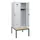 locker met bank,HxBxD 1950x800x815mm,2vak,vak B 400mm,draaigrendel