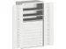 armoire modulaire,HxlxP 2000x1300x650mm,3xtablette en acier,9tiroir(s)