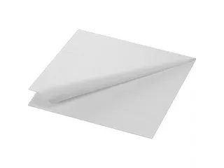 Tissue Servet 33x33cm Wit 2-laags 1/4 Vouw 1200 Stuks - 1