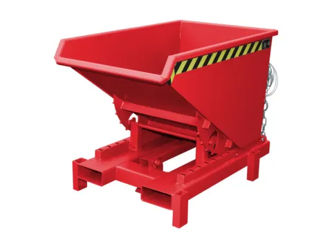 Zwaarlast-kiepbak,HxLxB 970x1260x805mm,0,3m³,draagverm. 4000kg,RAL300