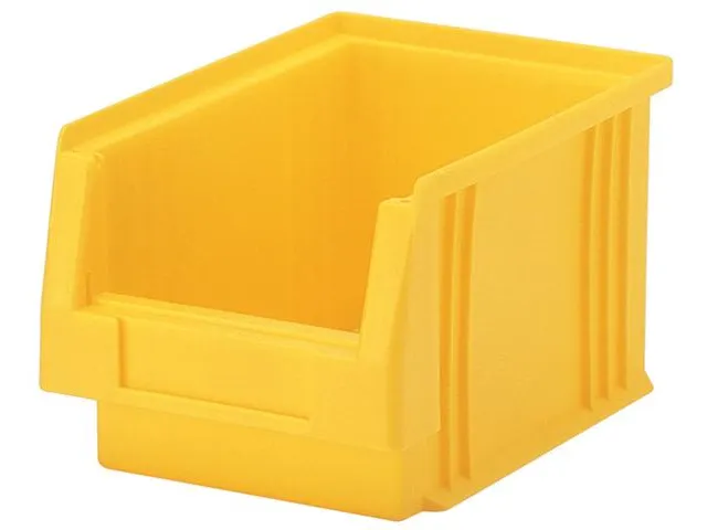 Zichtbak Eco Hxbxd 125x150x290/265mm Pp Geel