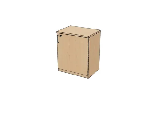 kantoorkast,HxBxD 720x600x445mm,NE-esdoorn