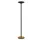 Vloerlamp Unilux Baly led bamboe zwart