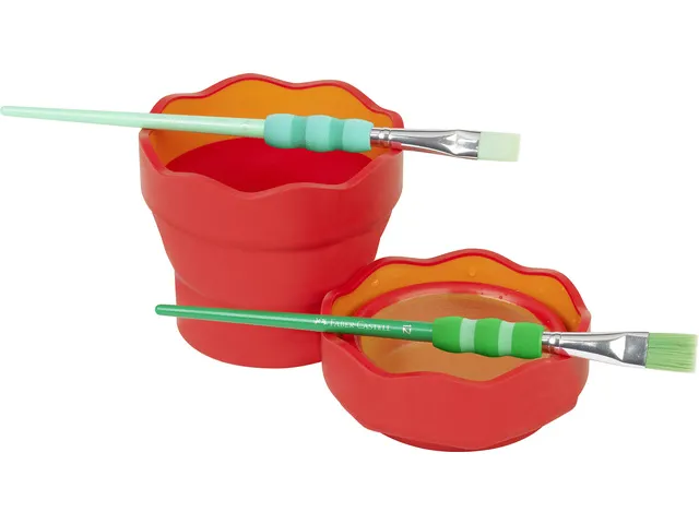 Watercup Faber-Castell Clic & Go roze / oranje
