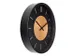 Wandklok NeXtime Retro II 25cm zwart/koper metaal